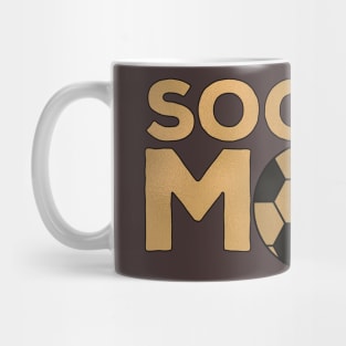 Gold Soccer Mom Mug